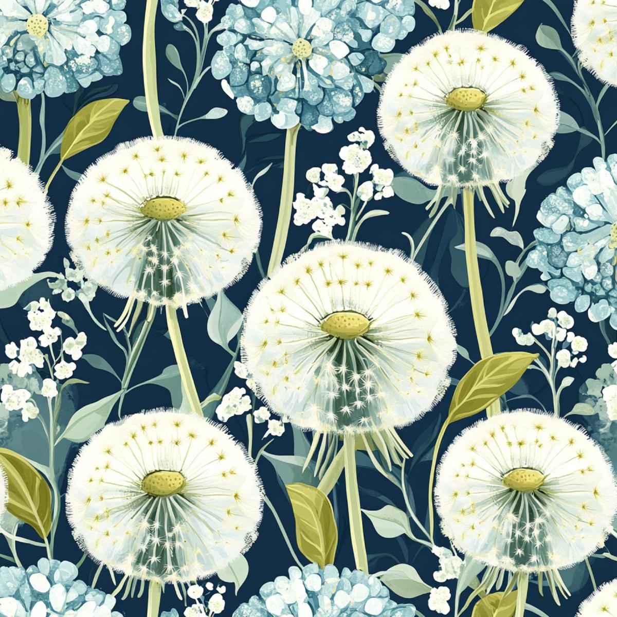 Spring Dandelions Pattern 13 Quilting Cotton Fabric