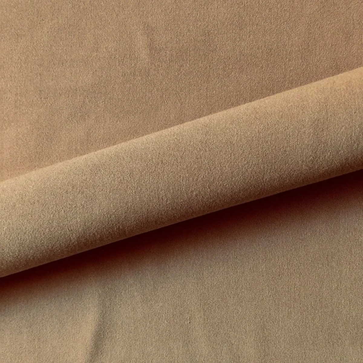 Dark Beige Solid Contemporary Silk Upholstery Fabric 54"