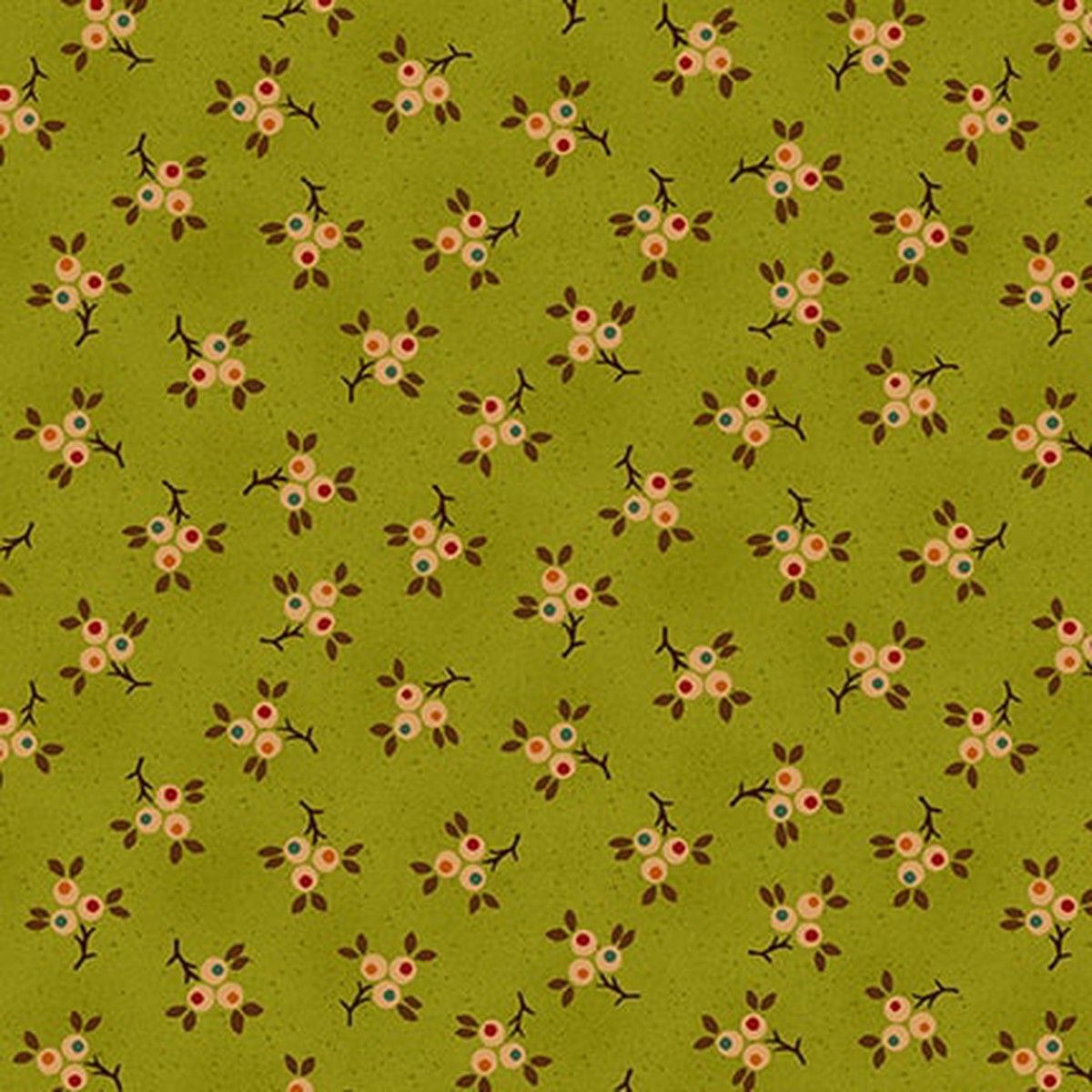 Quiet Grace Berry Sprigs Kiwi