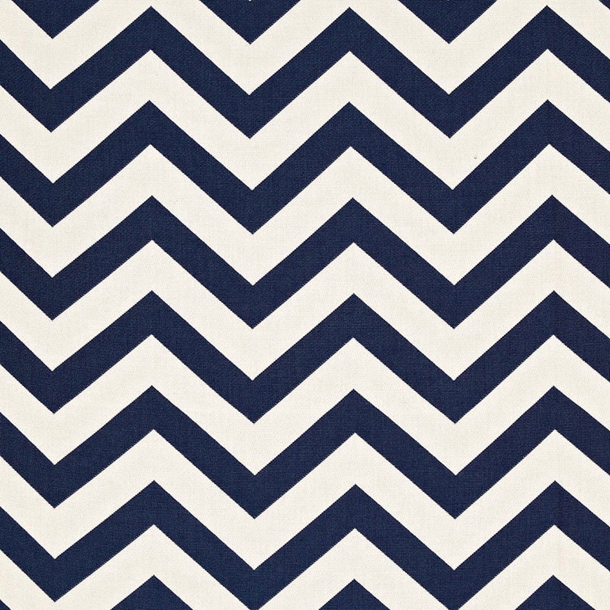 Antibes Chevron Navy Fabric