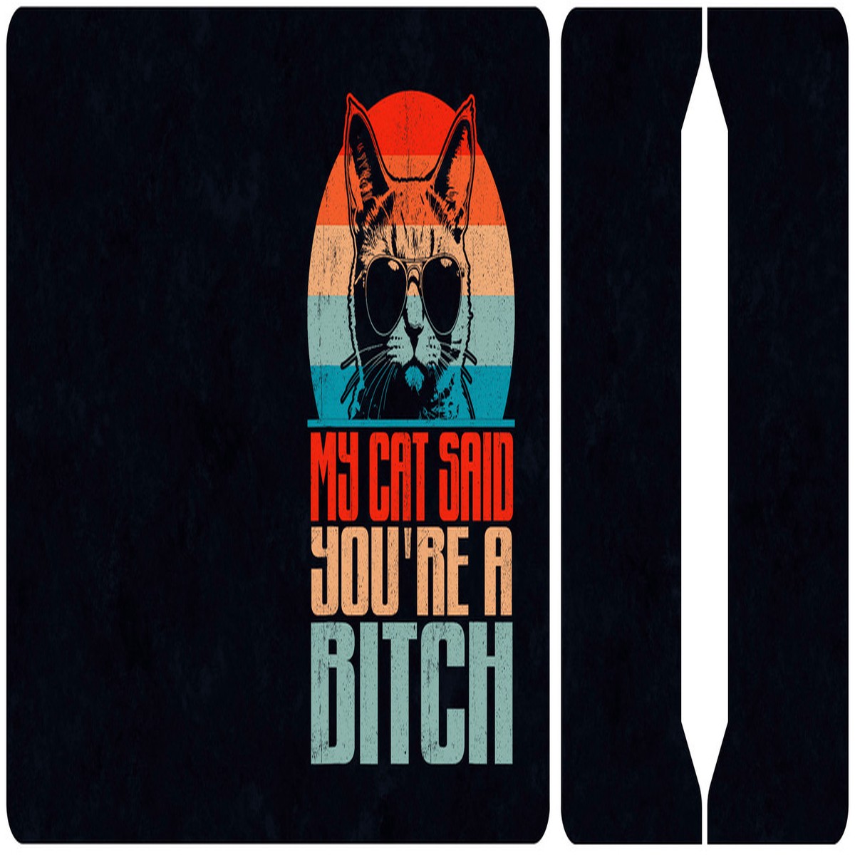Cut and Sew - Mini Notebook Cover my cat sad you're a bitch