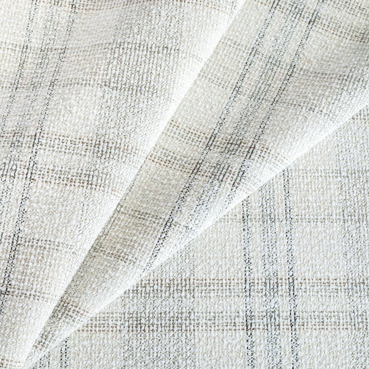 Hugo Plaid Fabric, Salt & Pepper