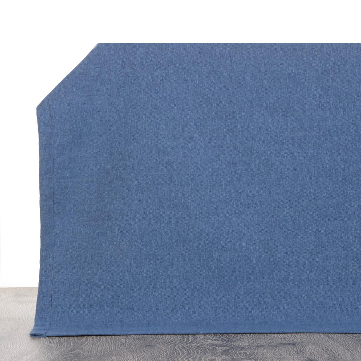 'Oriental Lily' Fabric by the Yard (Blue)