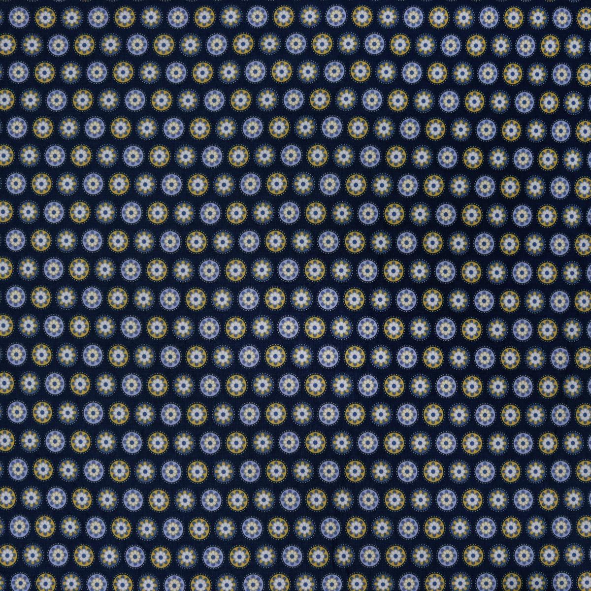 The Drawing Room Fabric Collection - Good Books Navy