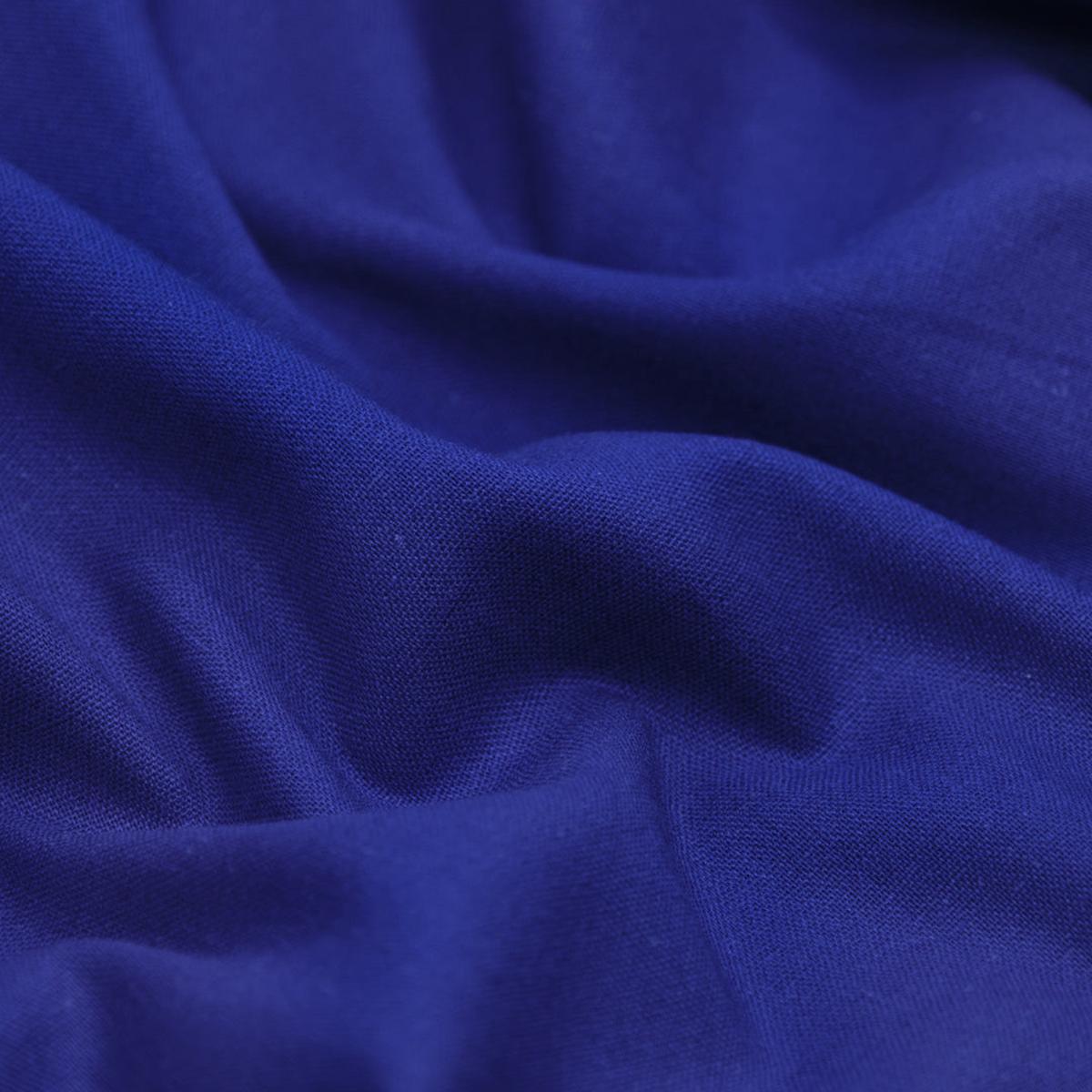 Airy Linen Viscose Blend - Cobalt
