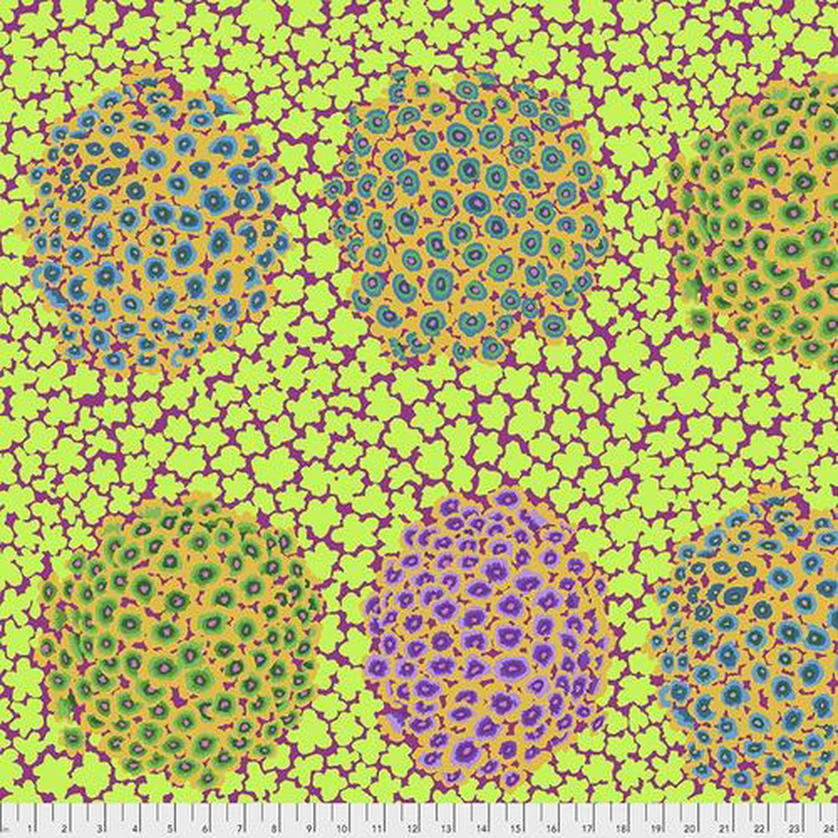 Hydrangea - Green - by Kaffe Fassett