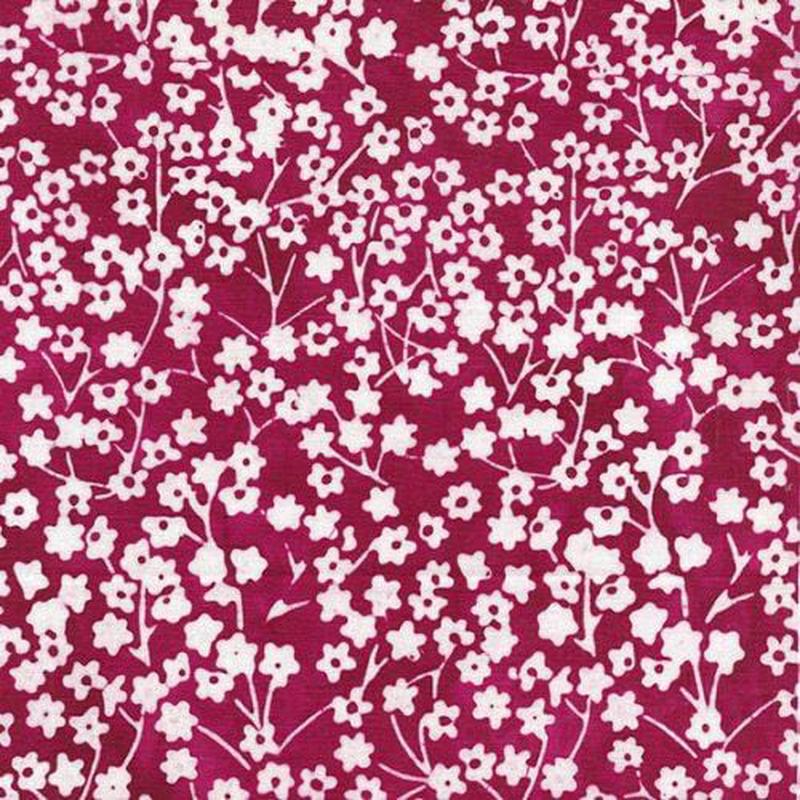 Red White and Blooms - Round Flower Stems Red Cranberry