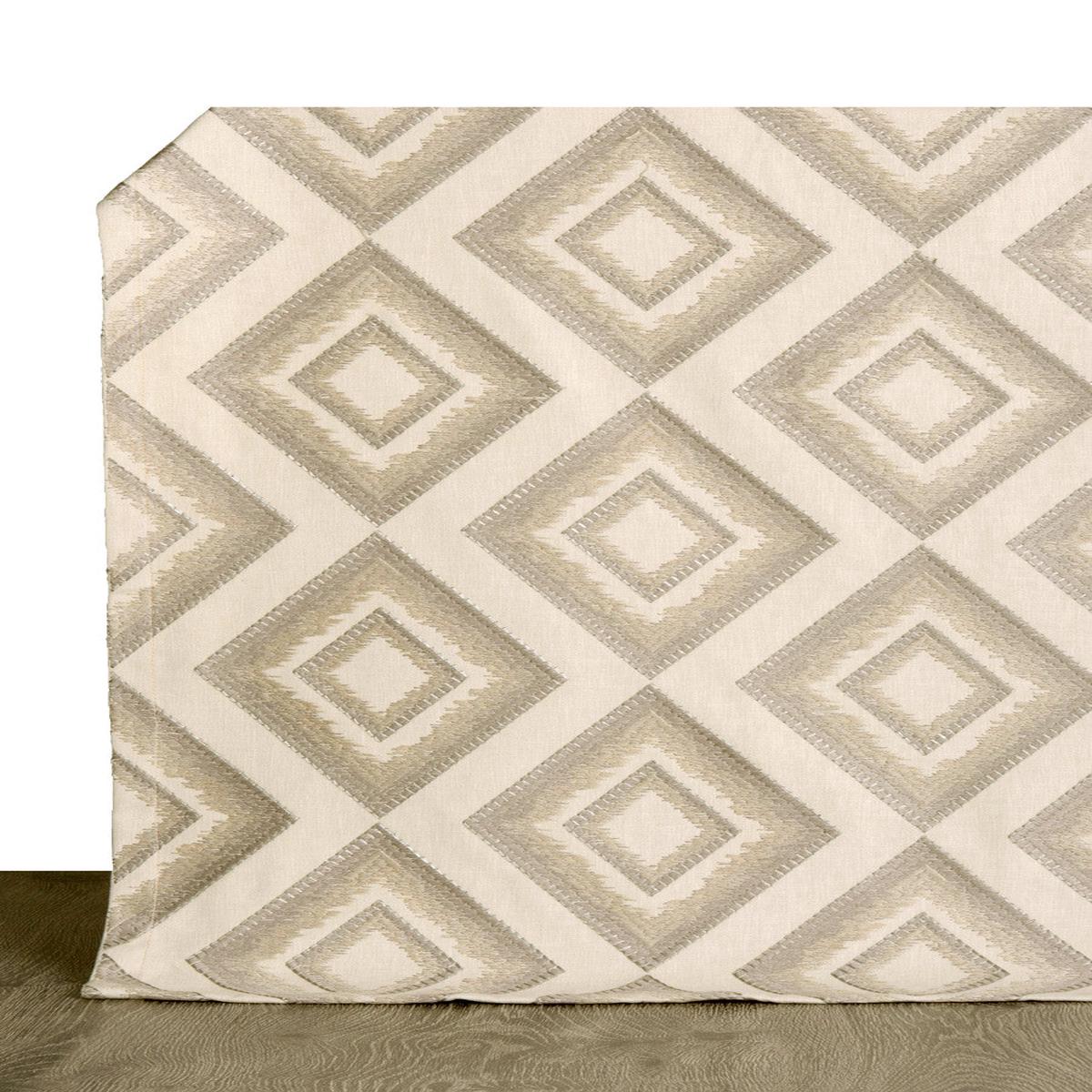 'Bubble Burst' Fabric by the Yard (Beige/ Brown)