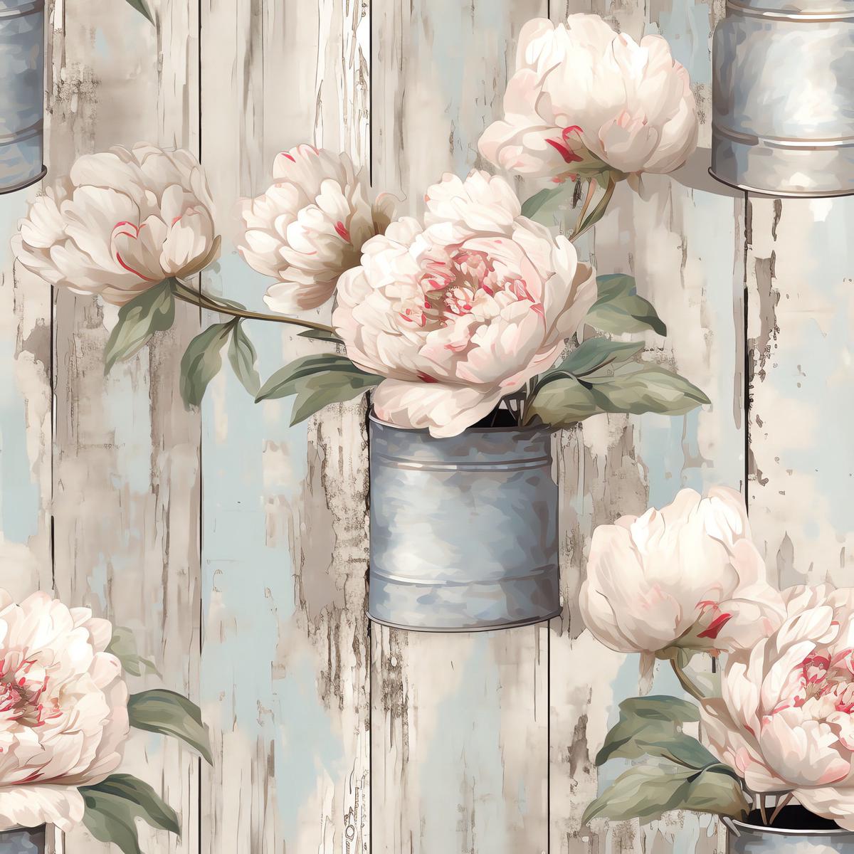 Farmhouse Florals Pattern 2 Quilting Cotton Fabric
