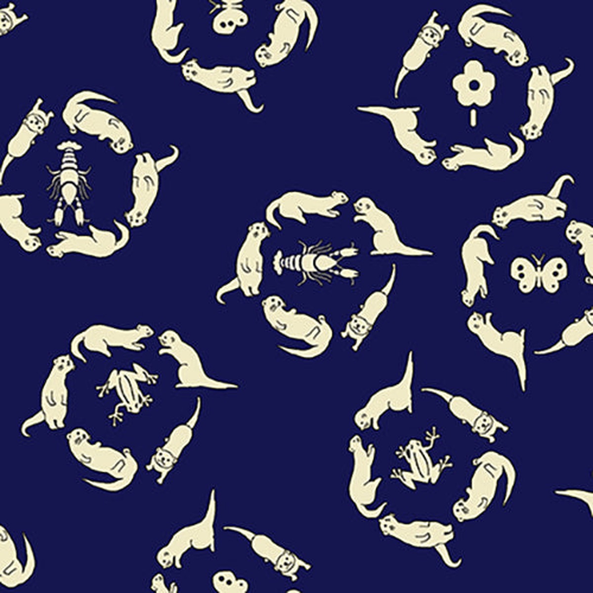 In Circles - Navy