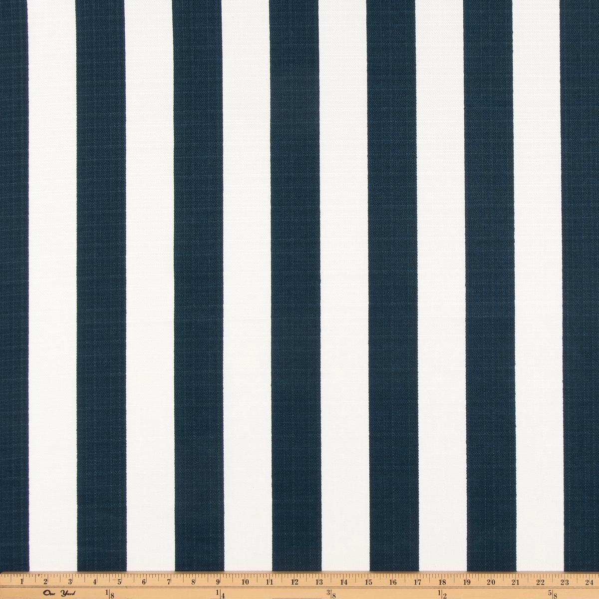 Outdoor Fabric - Stripe Oxford/Luxe Polyester