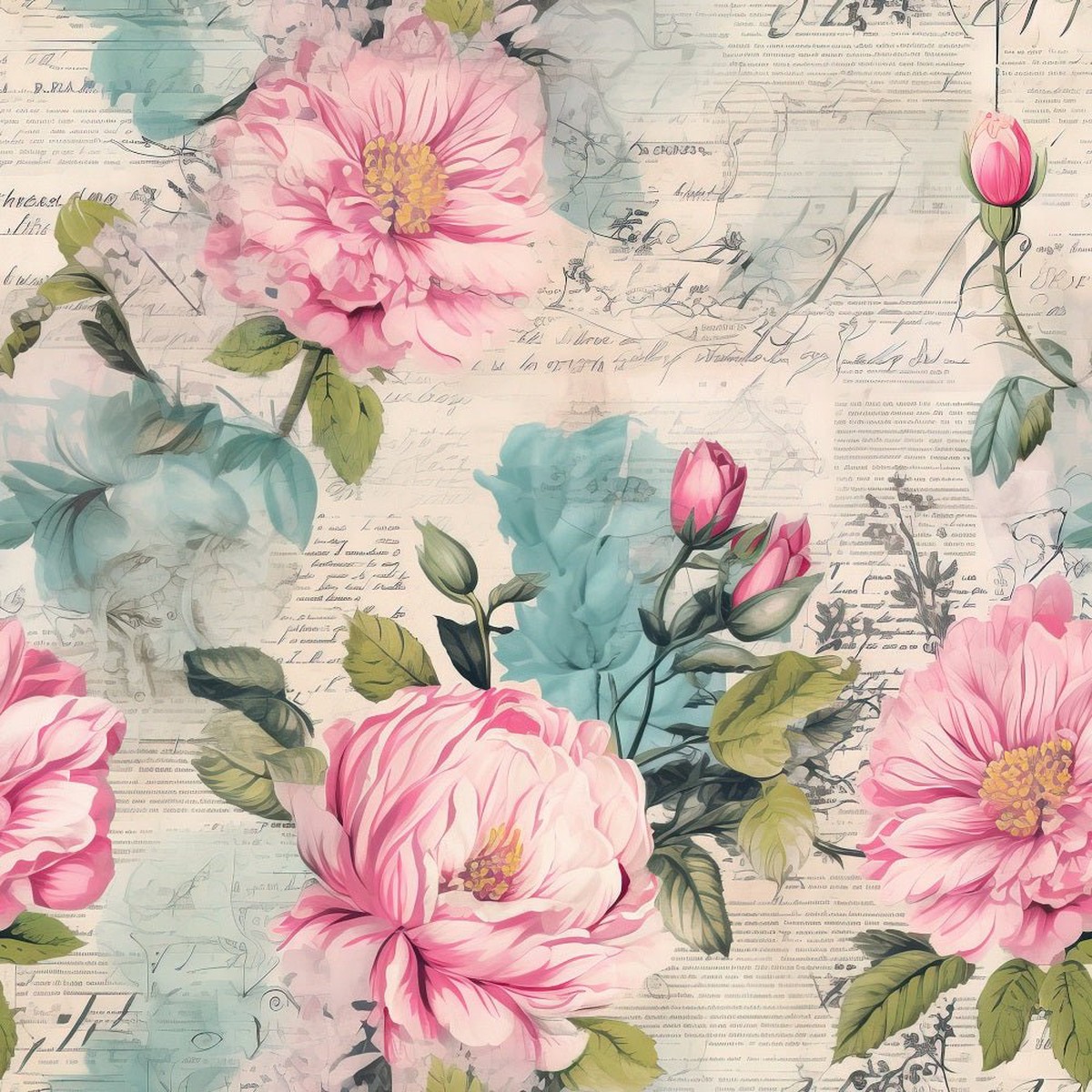 Chapters in Bloom 3 Fabric