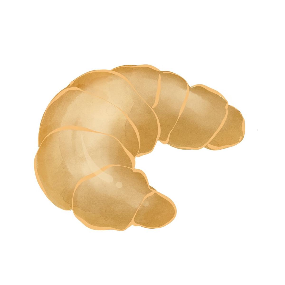 Croissant Fabric Panel