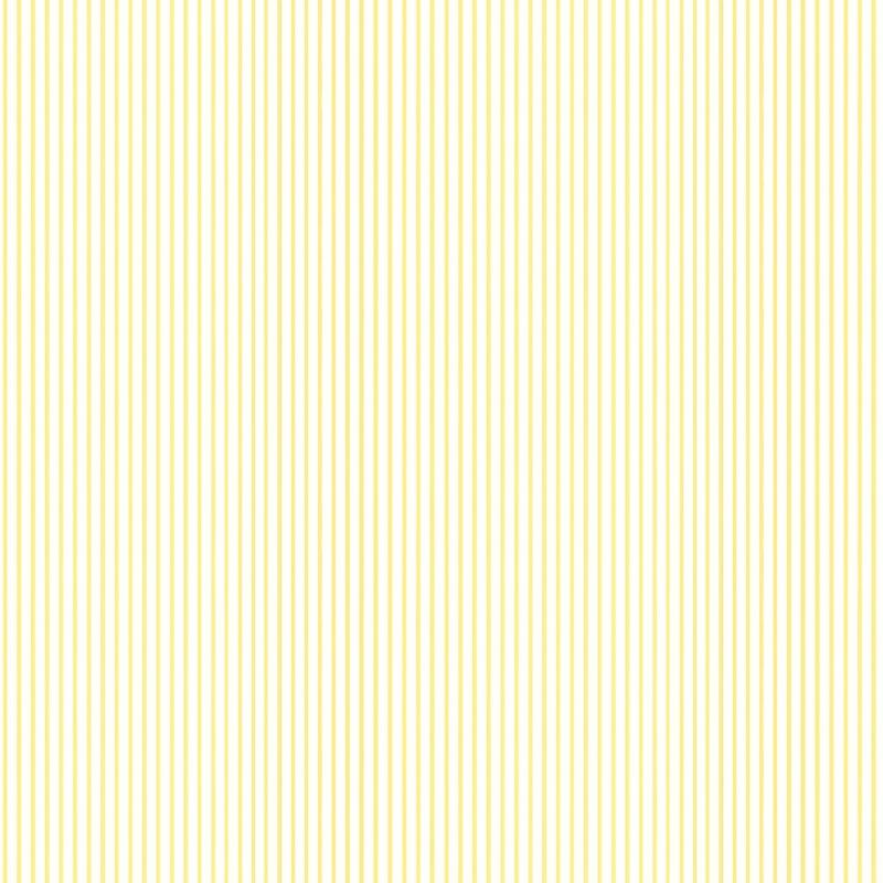 Floral Yellow Cottage Gardens Pattern 5 Quilting Cotton Fabric