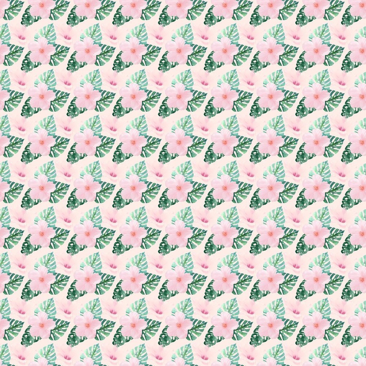 Primrose Flowers Fabric - Tan