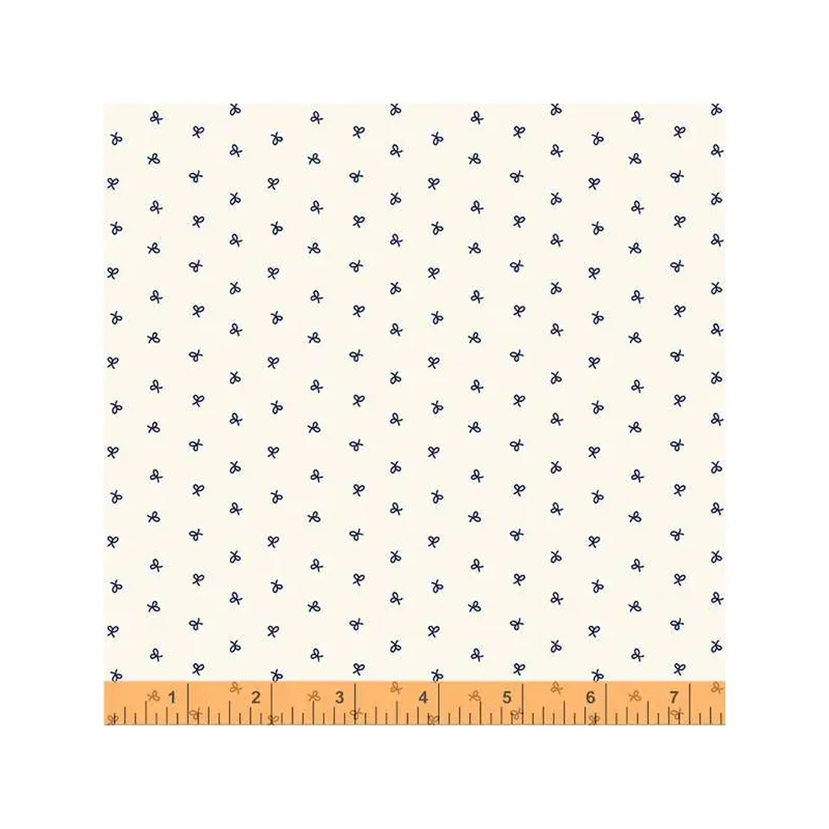 Little Whispers Whistler Studios 53176-3 Parchment Bows Cotton