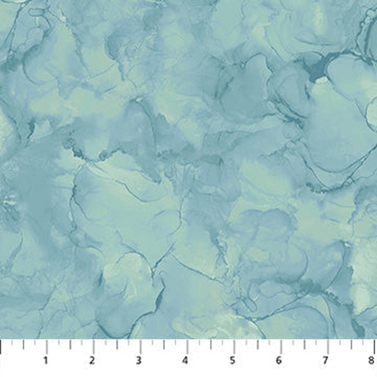 Mirage Sea Glass Cotton 43"/44" Fabric Per Yard