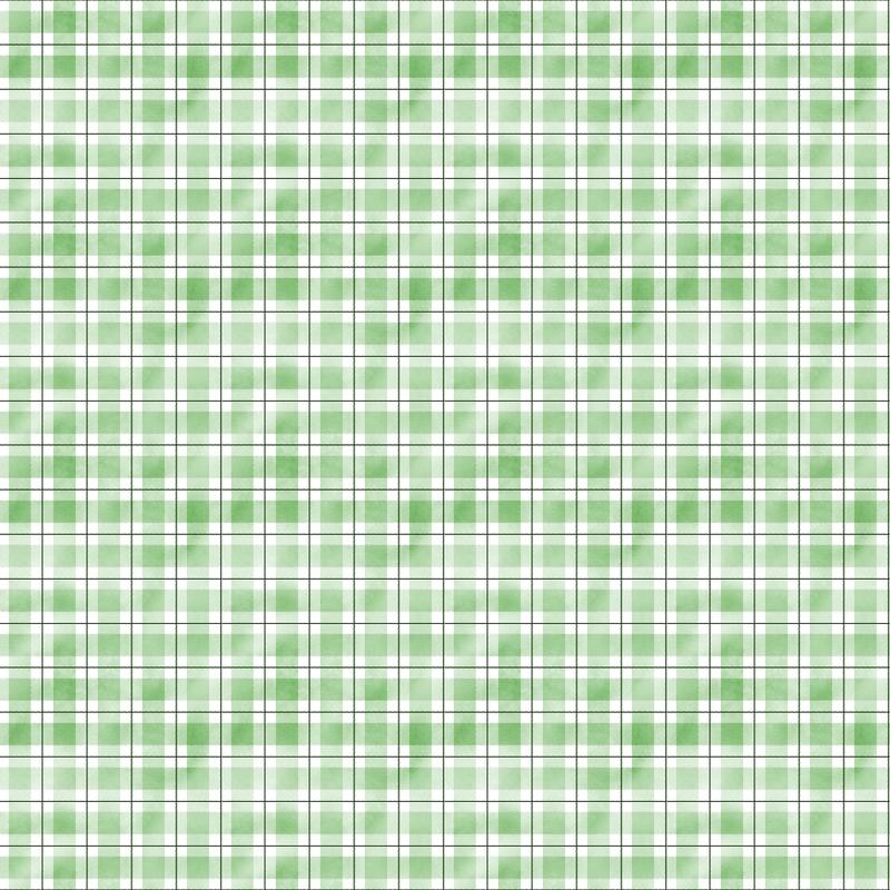 Watercolor Lumberjack Plaid Pattern 40 Quilting Cotton Fabric