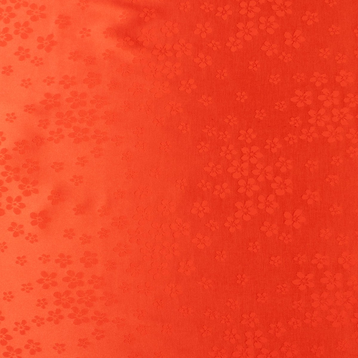 Printed Jocelyn Jacquard - Mini Floral - 227 - Tangerine