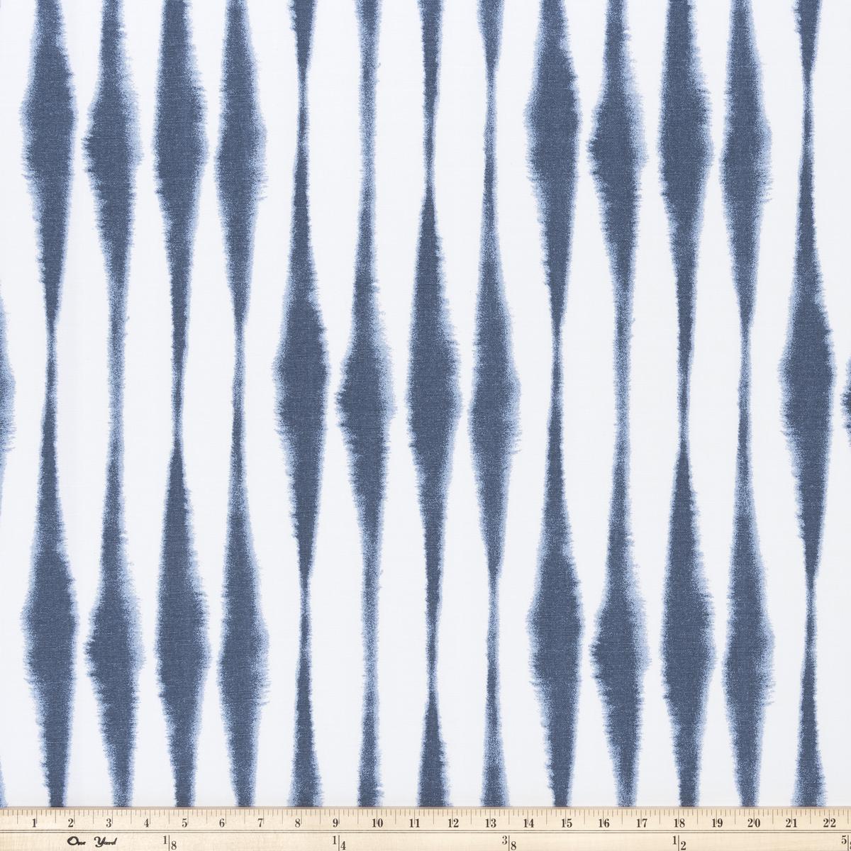 Salix Vintage Indigo Fabric By Premier Prints