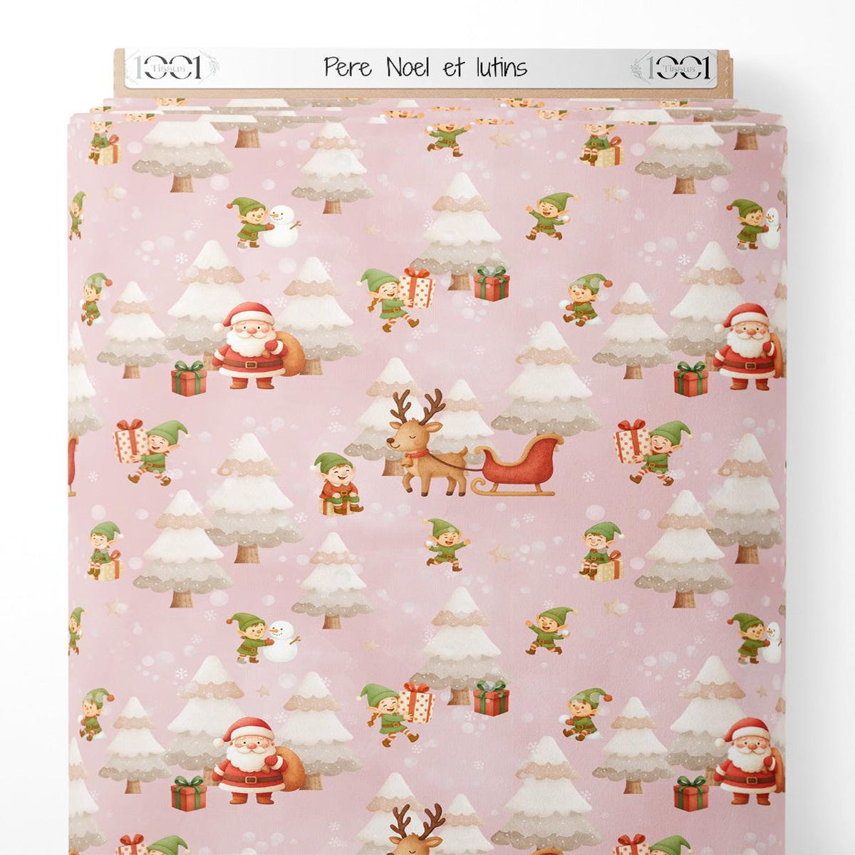 Tissu - Pre Nol et lutins