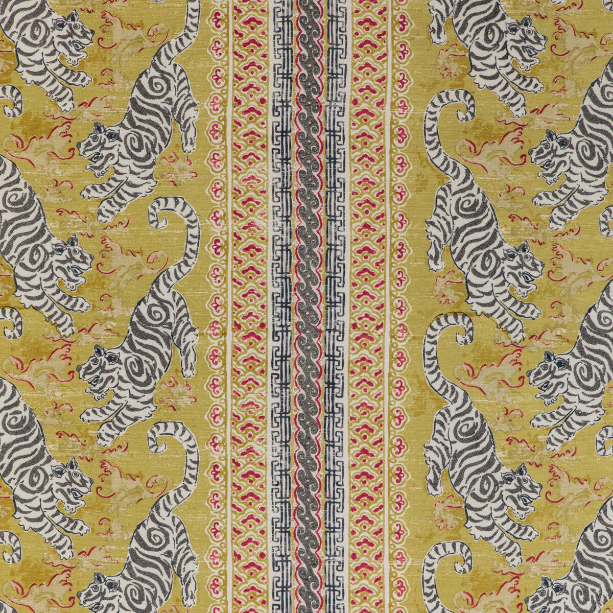 Bongol Print Citrine Fabric