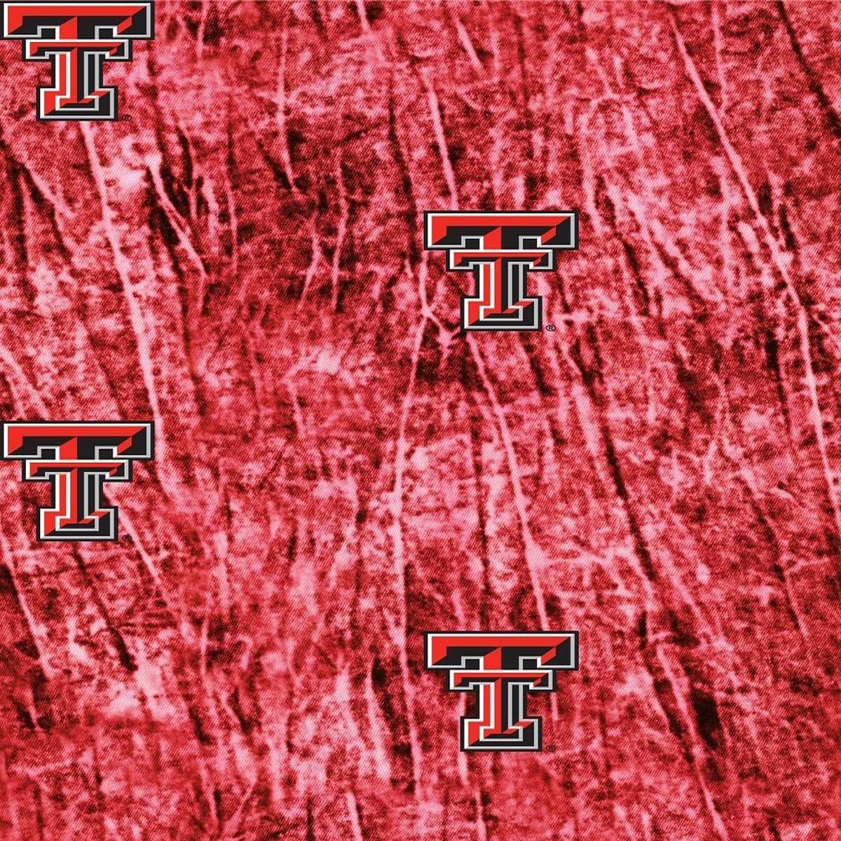 Texas Tech Red Raiders - Tie-Dye 44"/45" Fabric per yard