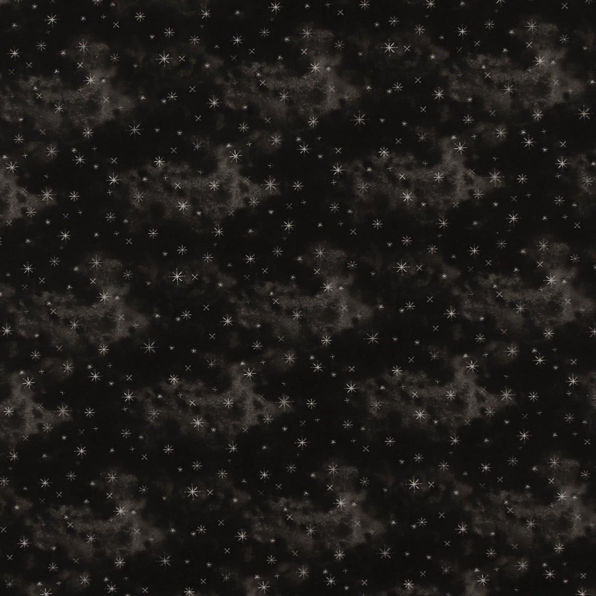 Printed Cotton - HAPPY HAUNTING - 006 - Black