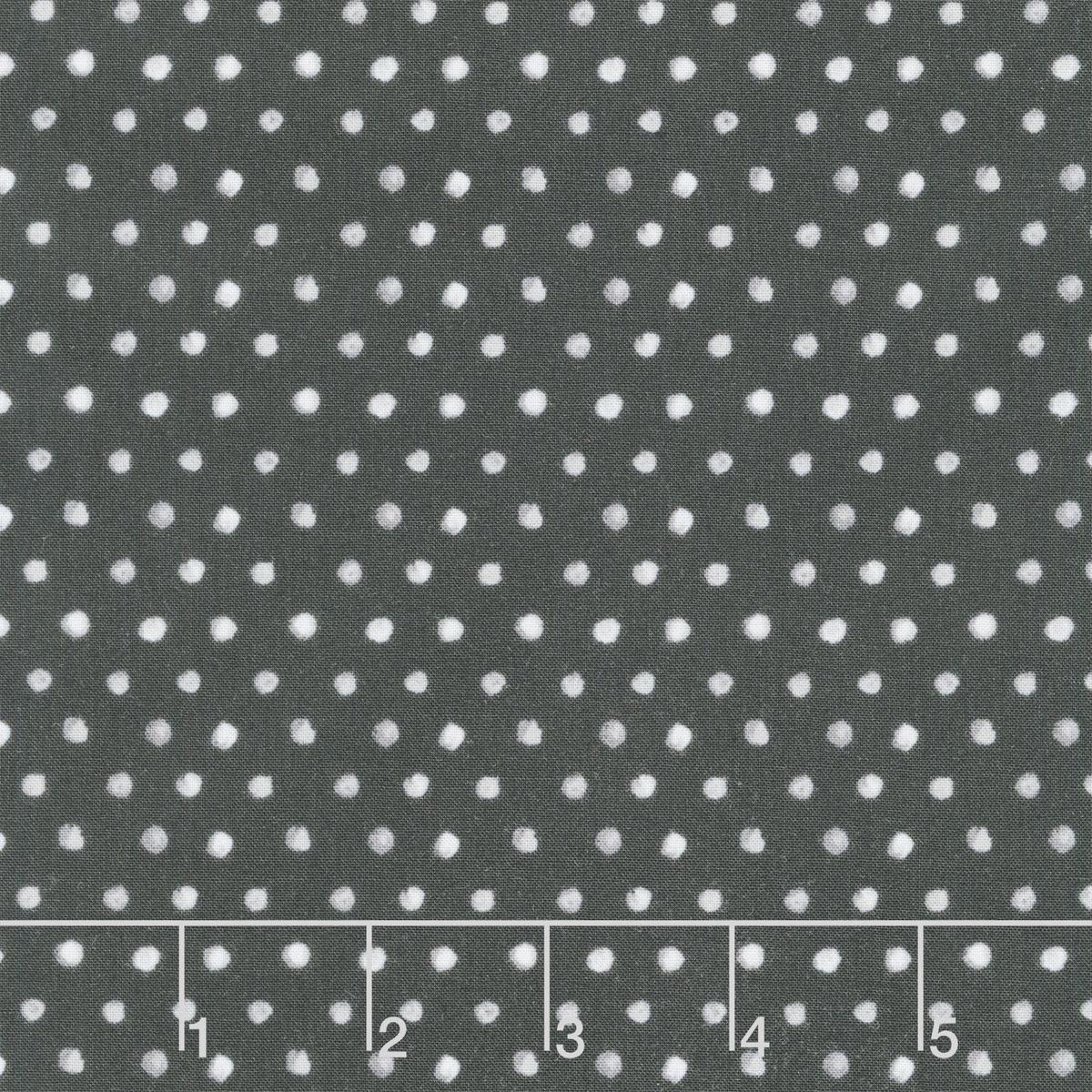 Lemon Zest - Dot Black Yardage
