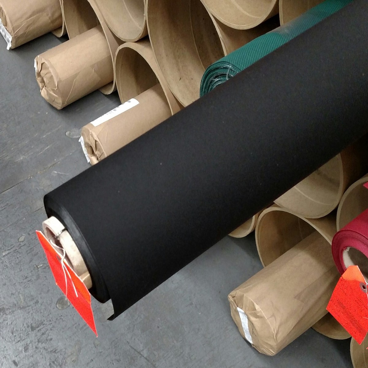 Sundown Marine Canvas Black 60" - Sold by the CONTINUOUS YARD!