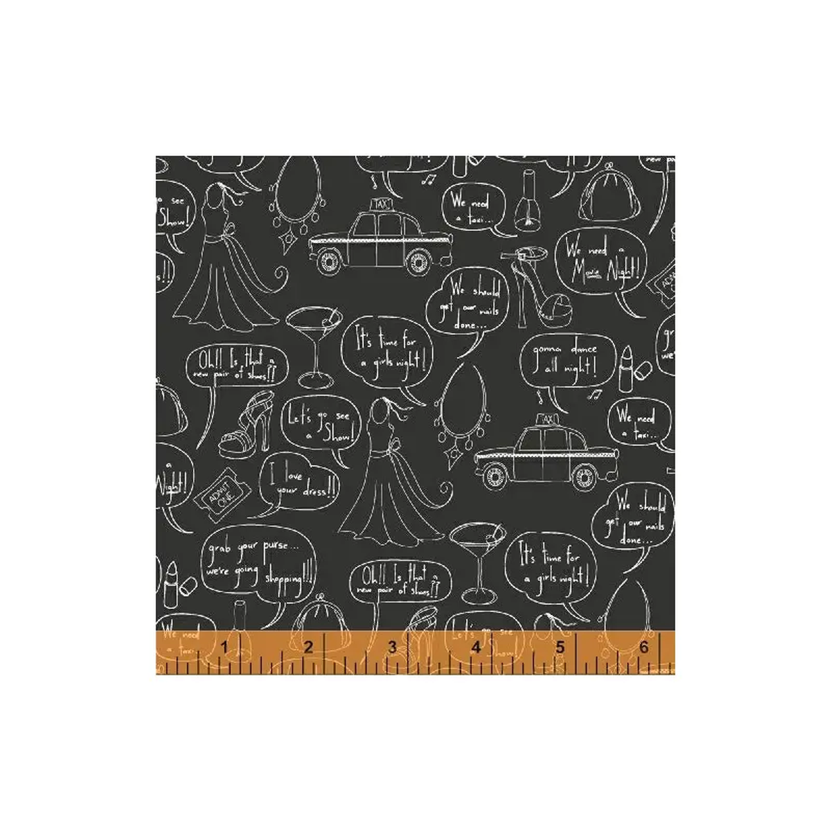 Girls Night Out Terri Degenkolb 43076-4 Cotton