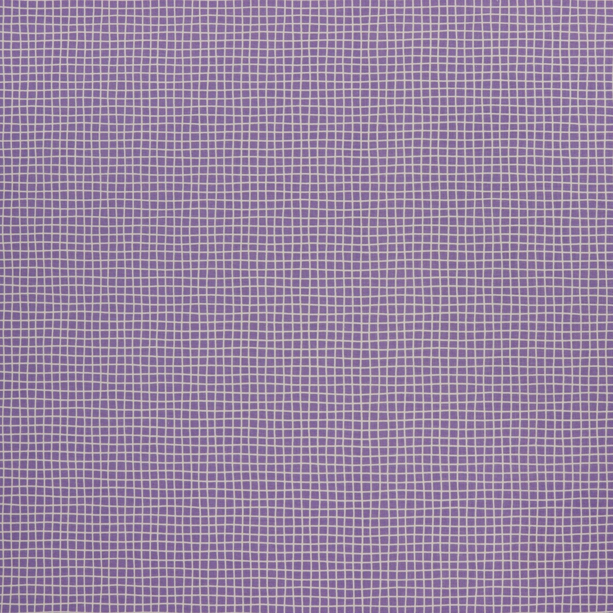Cozy Cats Fabric Collection - Cozy Grid Medium Violet