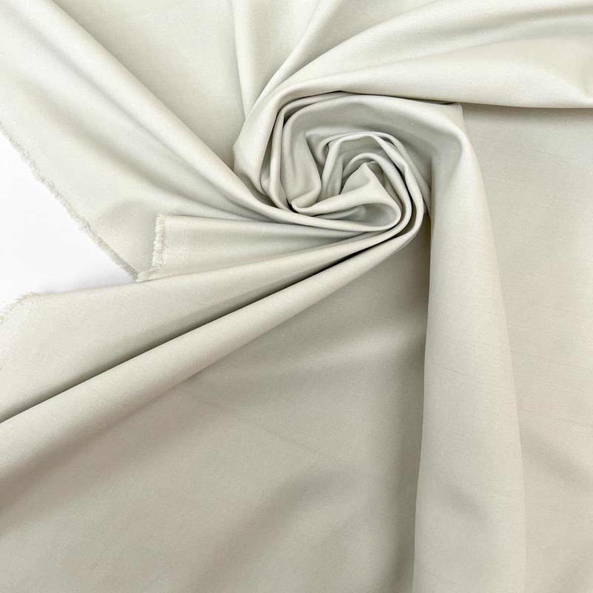 Gray Cotton Polyester Elastane Stretch