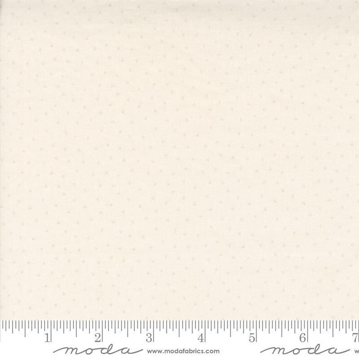 SALE Itty Bitty Background Gatherings Dot 49281 Porcelain - Moda Fabrics - Dotted Polka Dot Small Circles - Quilting Cotton Fabric