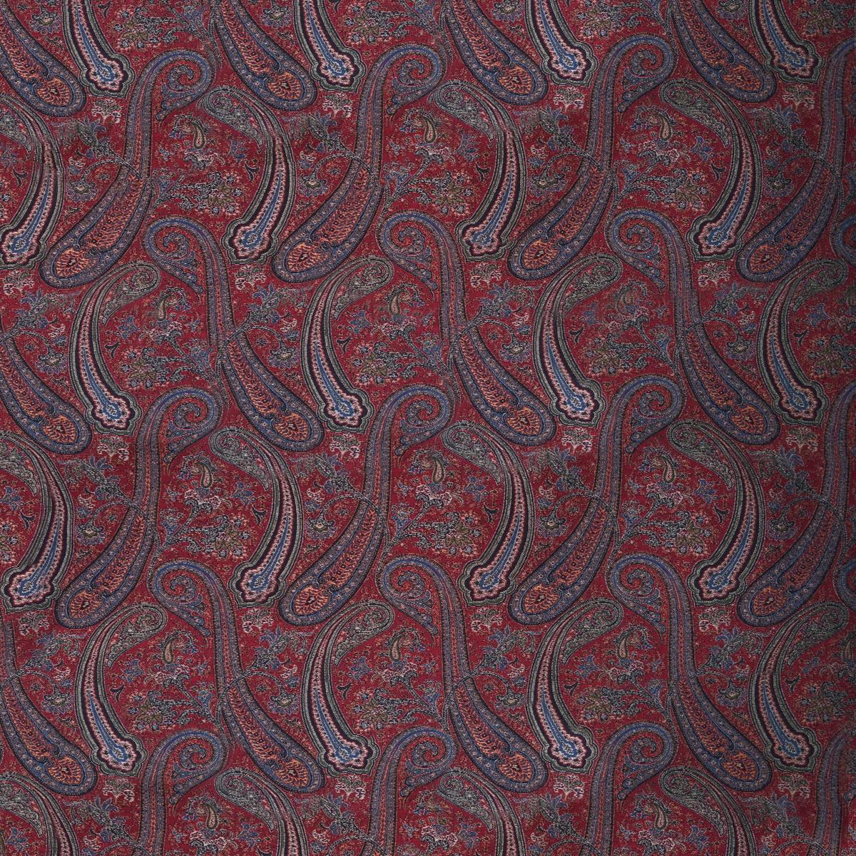 SCALAMANDRE PUNJAB FABRIC RED - SB 00011908 NEW SKU # SB19080001