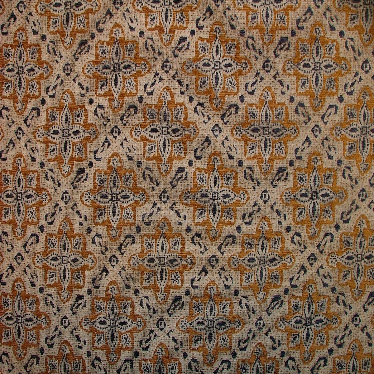 iLiv Woven Jacquard Fabric 1.3 Metres Goa Henna Curtain Upholstery Cushion