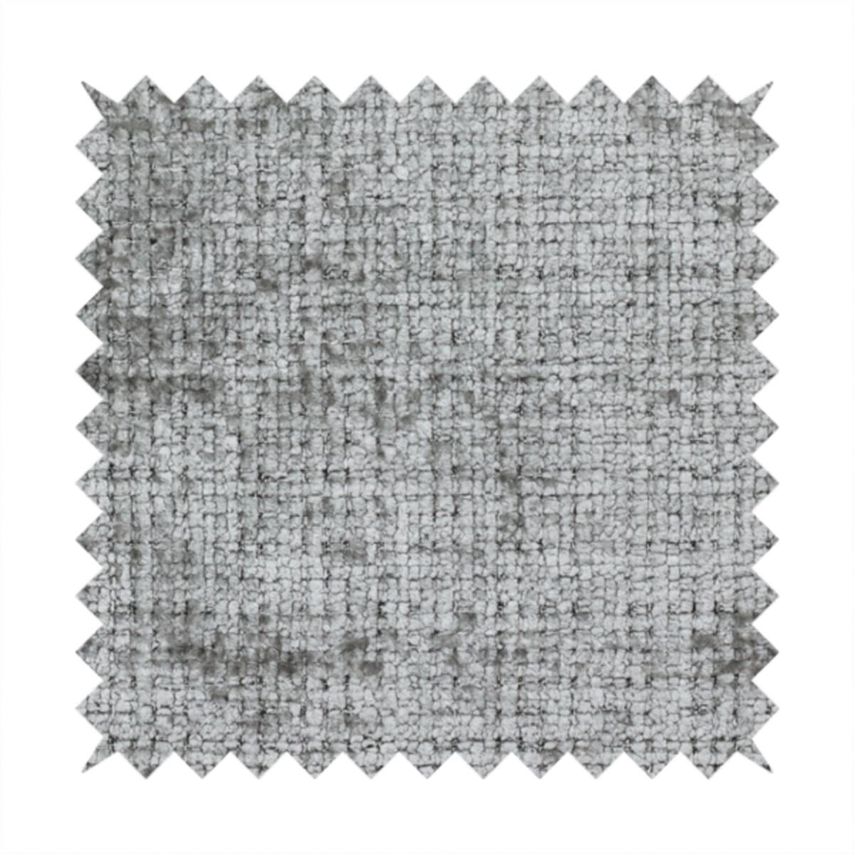 Scanno Weave Dark Grey Colour Upholstery Fabric CTR-3185