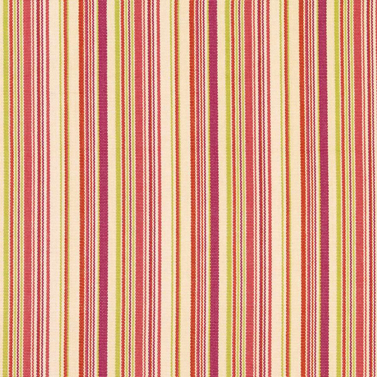 SCHUMACHER CHROMA MALIBU STRIPE PATTERN WOVENS PATTERN WOVENS CERISE - 63450
