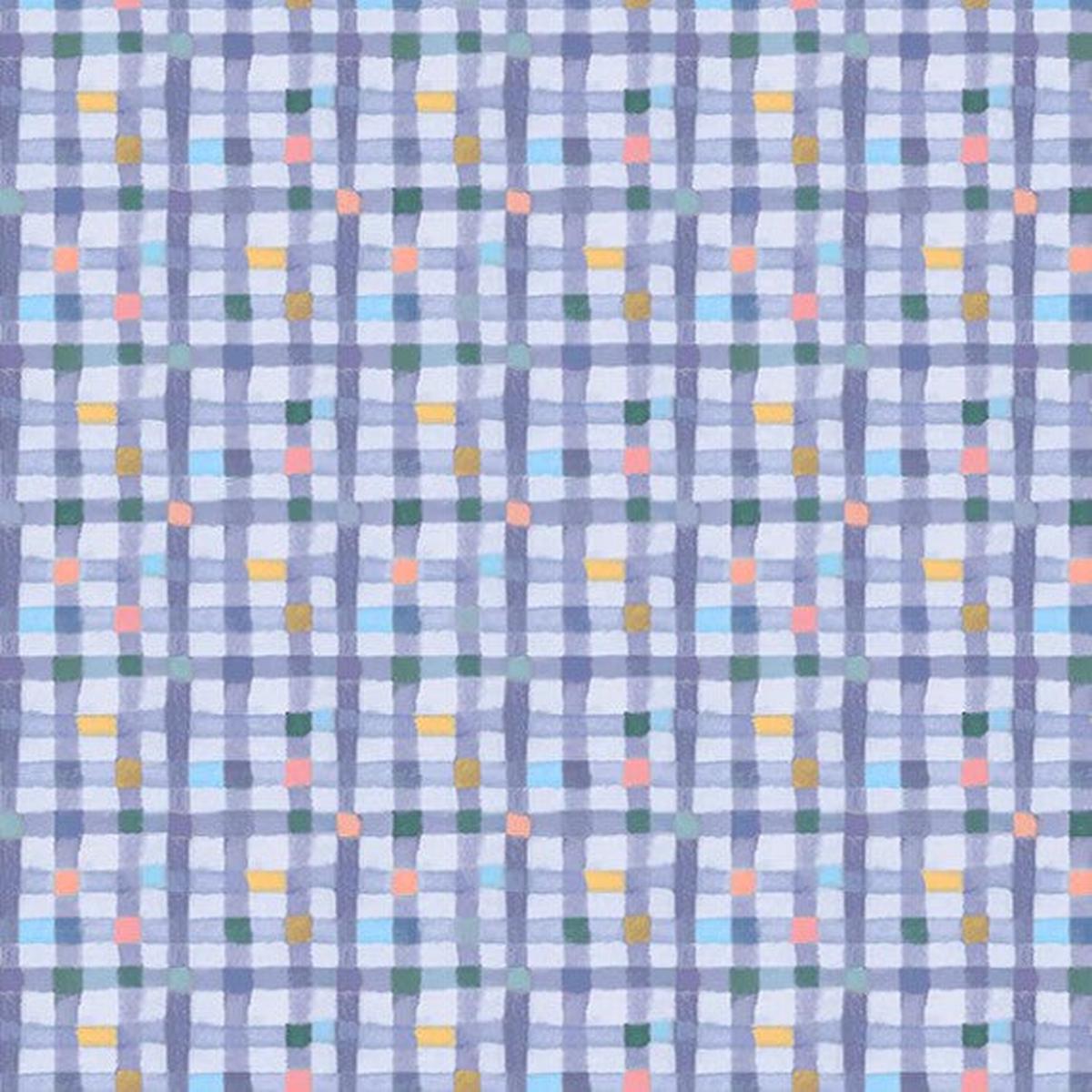 Windham - Cats Around Town - Pawsome Plaid 55003-10 Cornflower