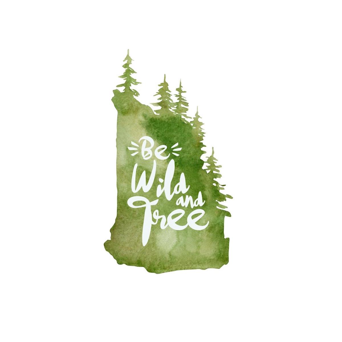 Be Wild Free Fabric Panel