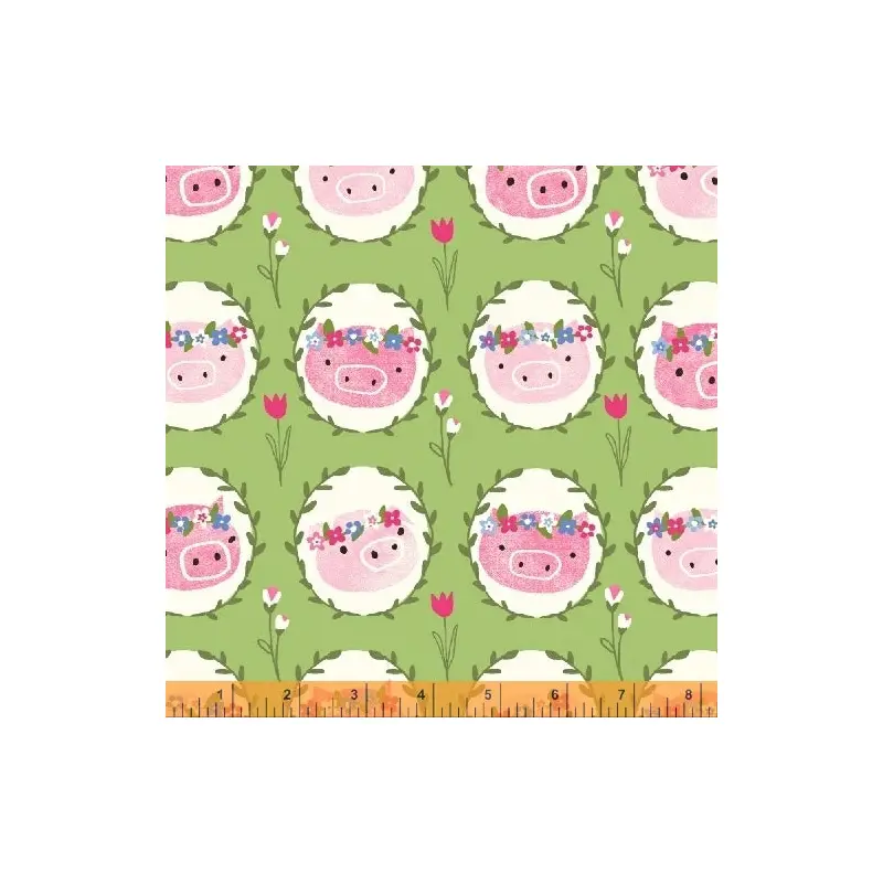 Julia Whistler Studios 51126-4 Cotton