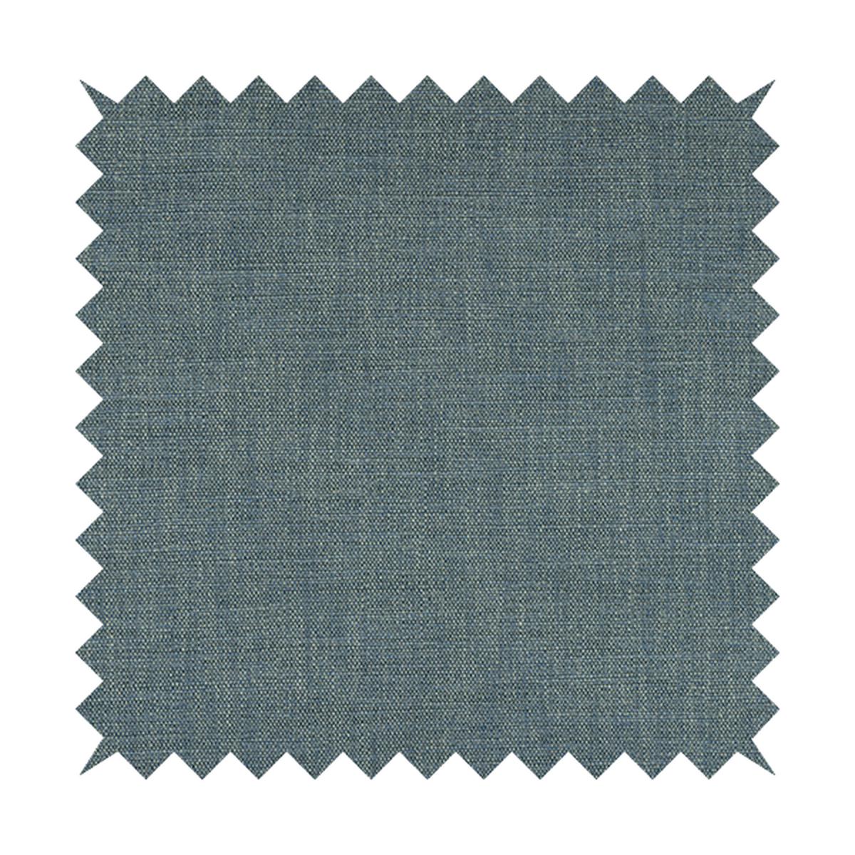 Madagascar Linen Weave Furnishing Fabric In Blue Colour