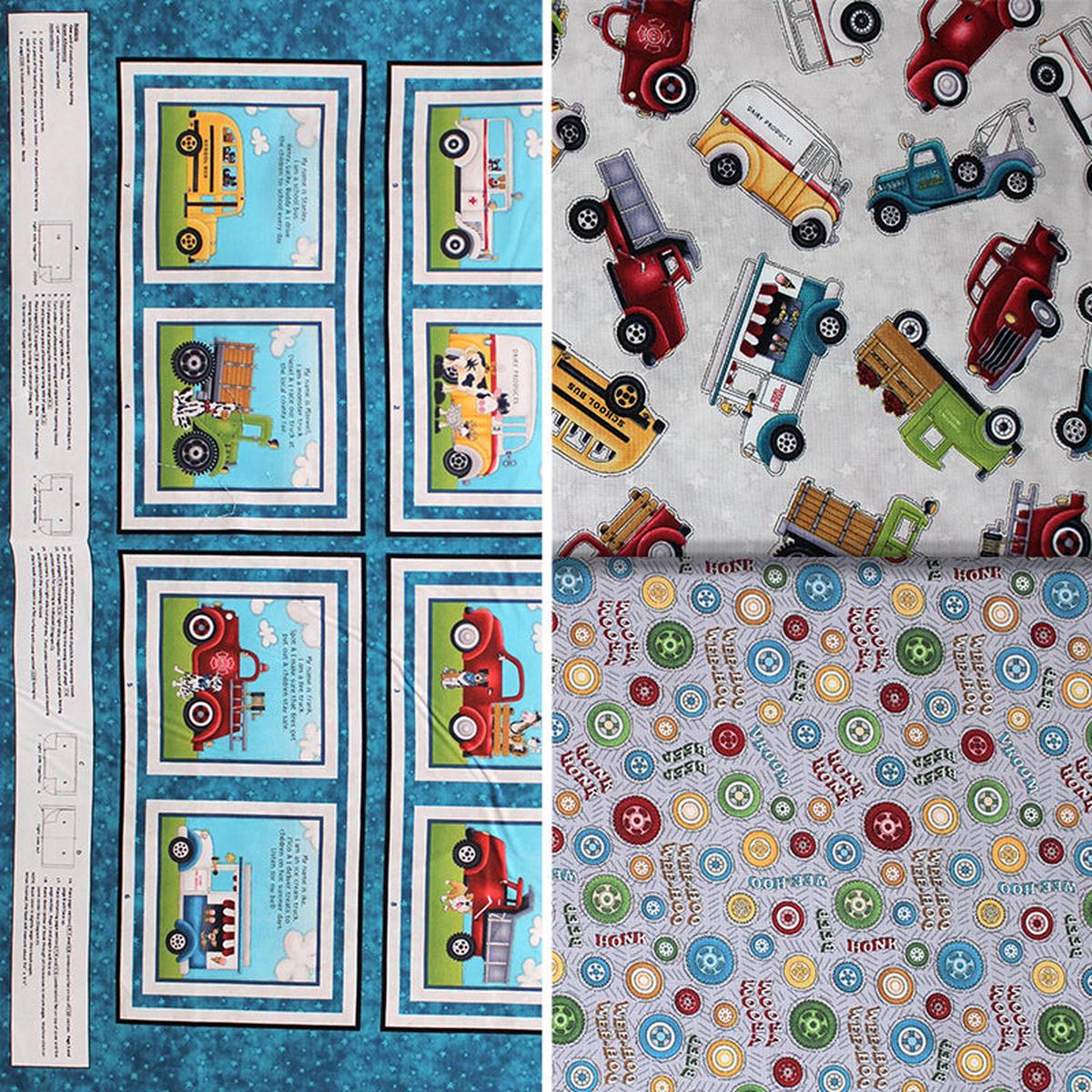 Papa's Old Truck - 45" - 100% Cotton - Henry Glass