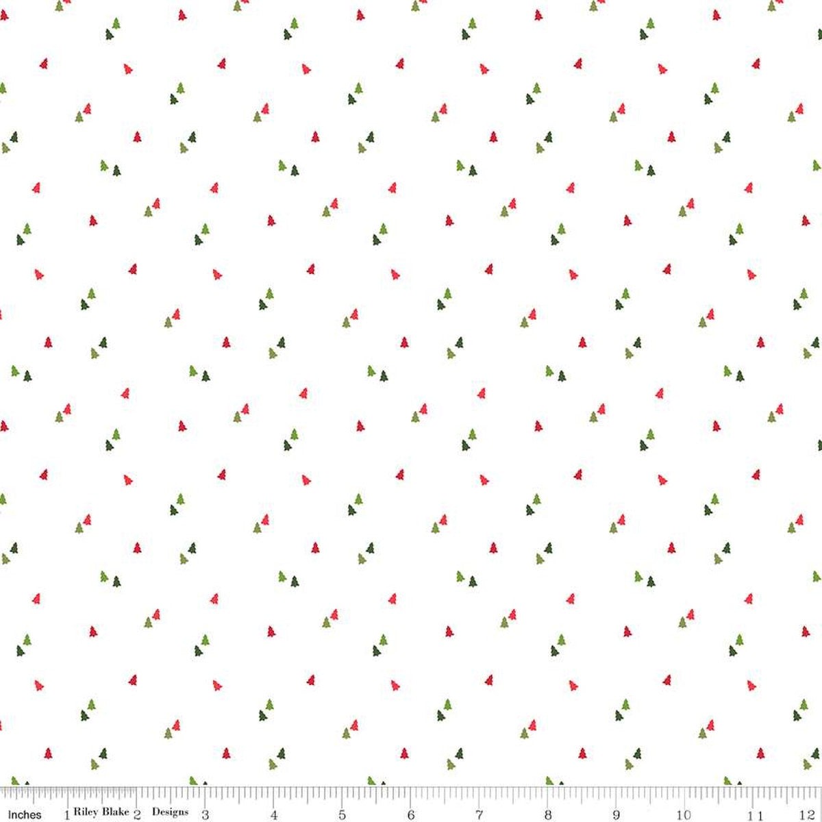 Seasonal Basics Trees White