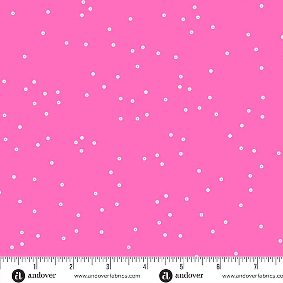 Sequin Quilt Fabric - Sequin Dot in Bubblegum - A-1371-E2