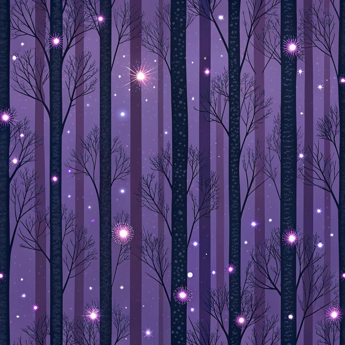 Twilight Witch Pattern 5 Quilting Cotton Fabric