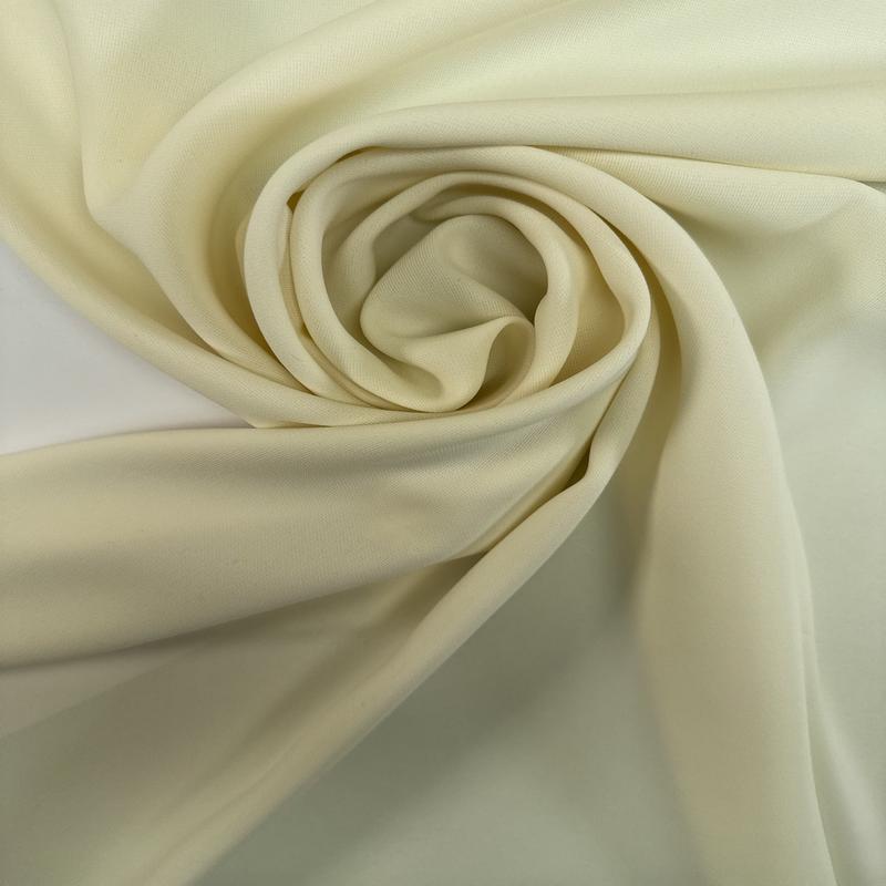 White Polyester Piqu Woven