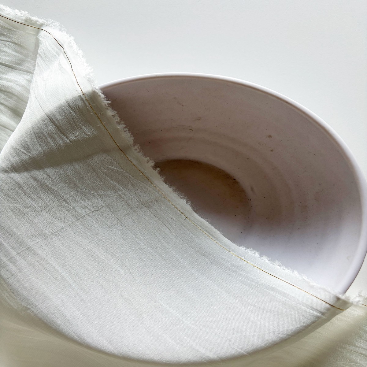 Bemberg Natural Crepe Fabric 56" - ( Swatch 10x12" )