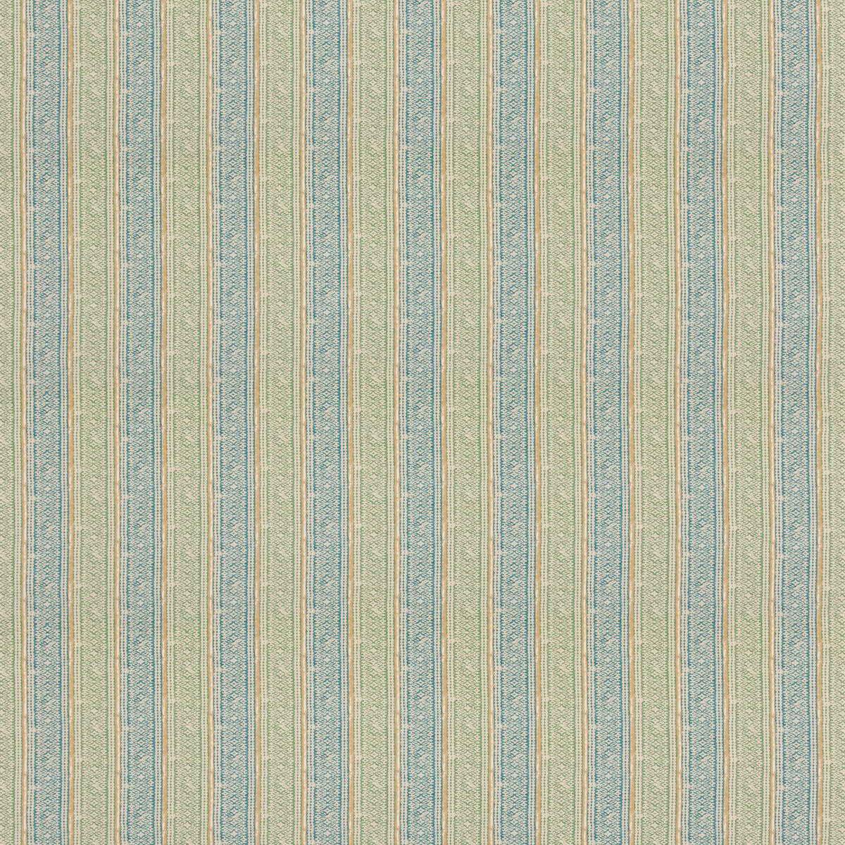 Fd2018r380 Ladbroke Stripe Teal Green Mulberry Fabric