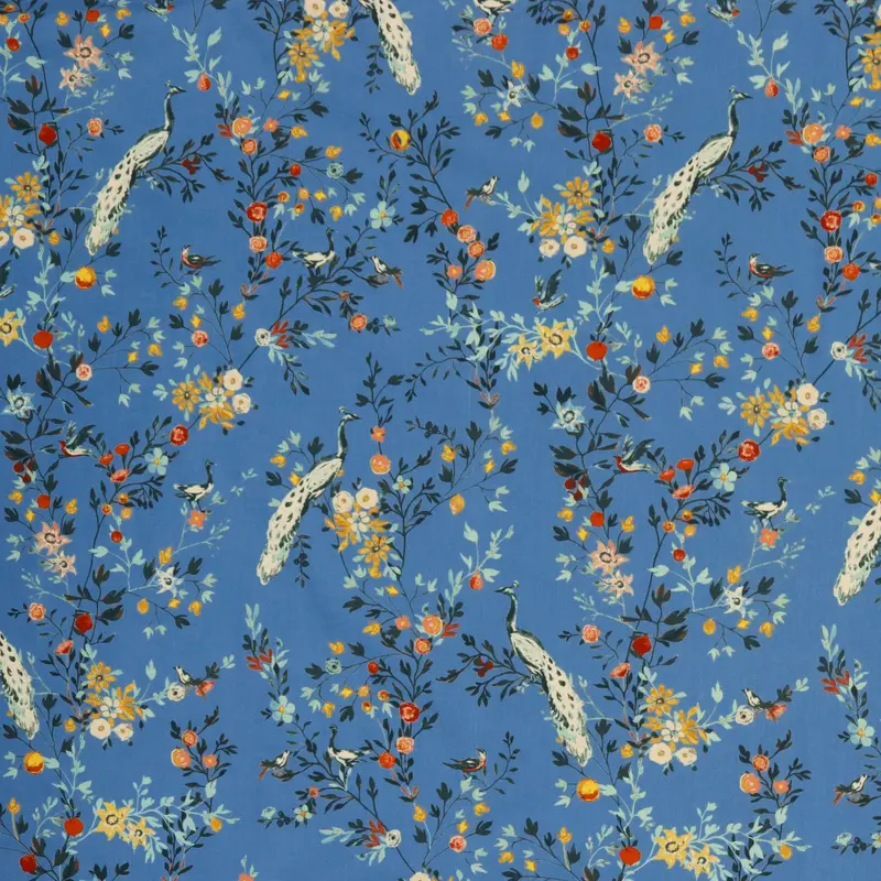 Florence Fabric Collection - Afreschi Uffizi Ceruleo